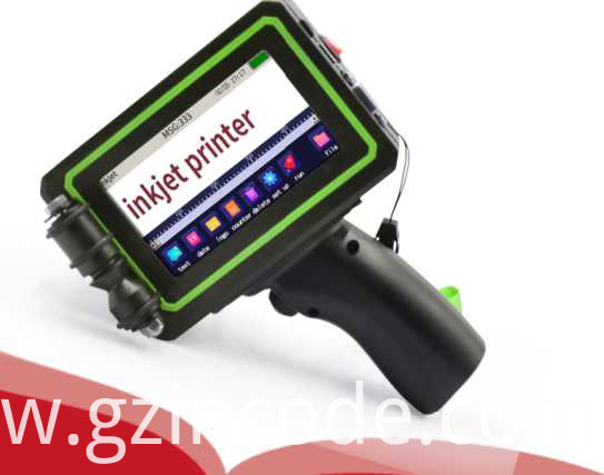 0,5 tommer håndholdt inkjetprinter 0.5 Inch Handheld Inkjet Printer